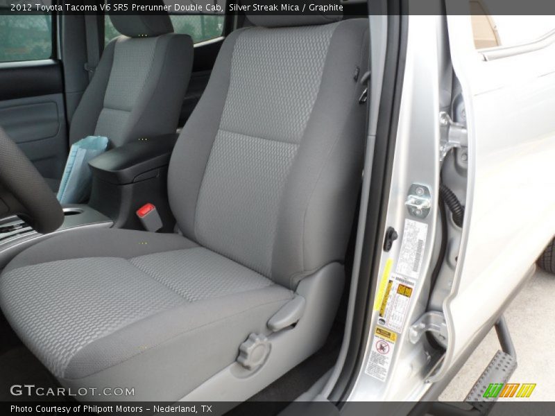 Silver Streak Mica / Graphite 2012 Toyota Tacoma V6 SR5 Prerunner Double Cab
