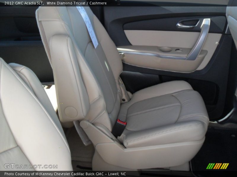 White Diamond Tricoat / Cashmere 2012 GMC Acadia SLT