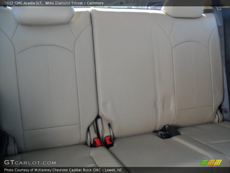White Diamond Tricoat / Cashmere 2012 GMC Acadia SLT
