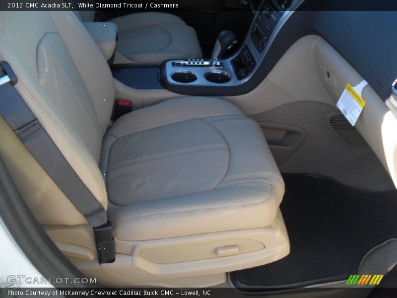 White Diamond Tricoat / Cashmere 2012 GMC Acadia SLT