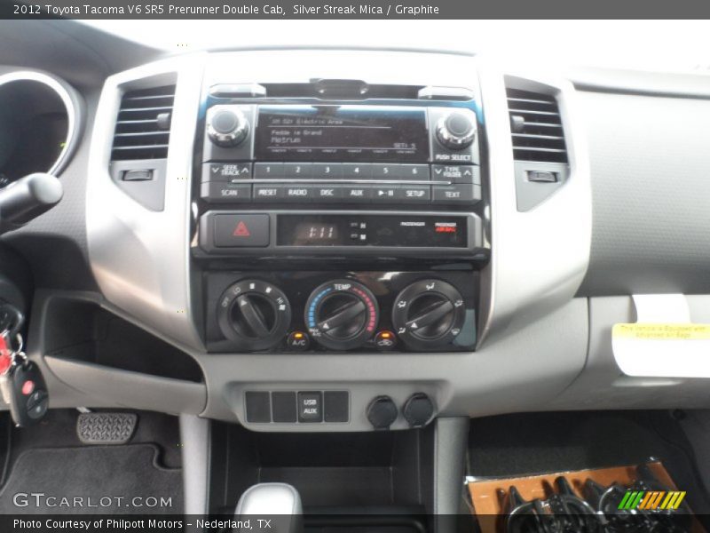 Silver Streak Mica / Graphite 2012 Toyota Tacoma V6 SR5 Prerunner Double Cab