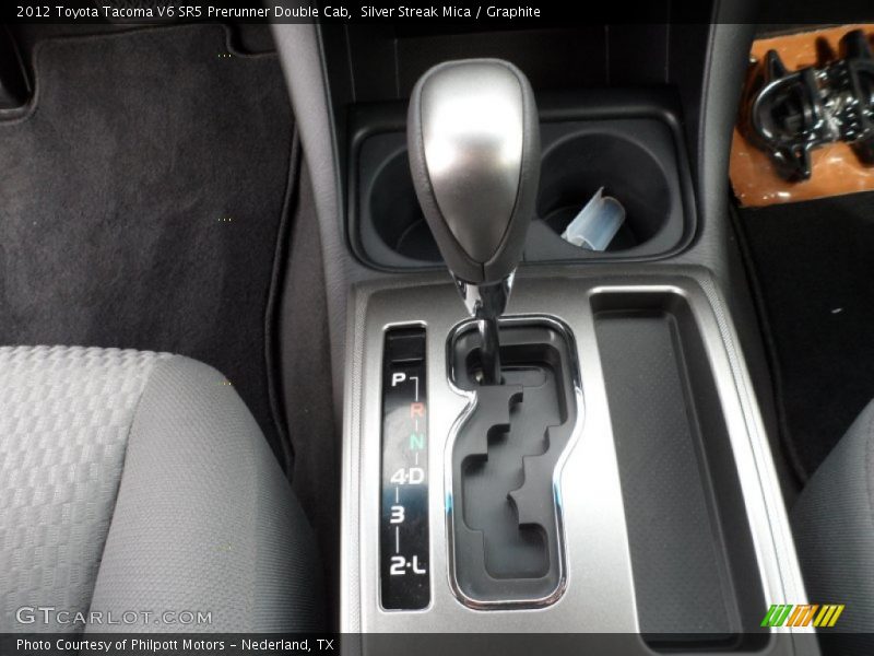Silver Streak Mica / Graphite 2012 Toyota Tacoma V6 SR5 Prerunner Double Cab