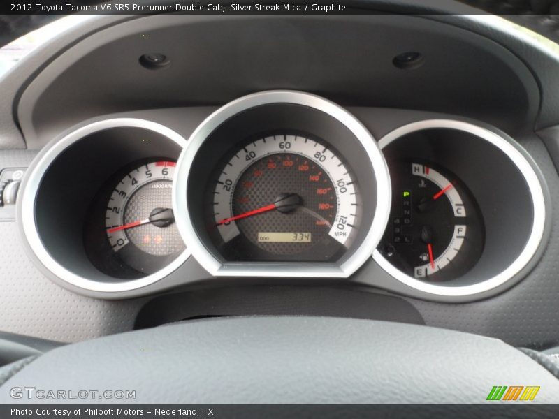 Silver Streak Mica / Graphite 2012 Toyota Tacoma V6 SR5 Prerunner Double Cab