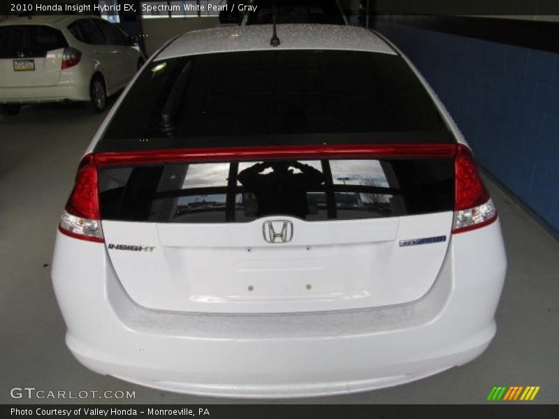 Spectrum White Pearl / Gray 2010 Honda Insight Hybrid EX