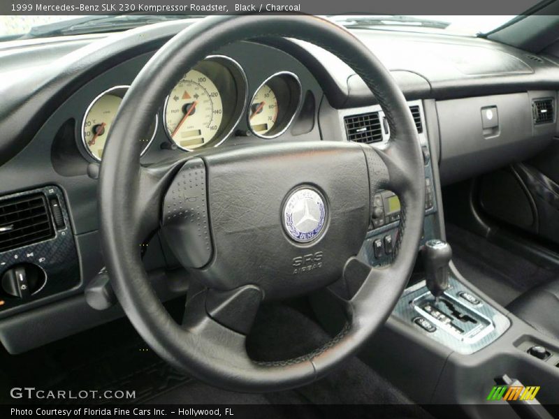 Black / Charcoal 1999 Mercedes-Benz SLK 230 Kompressor Roadster