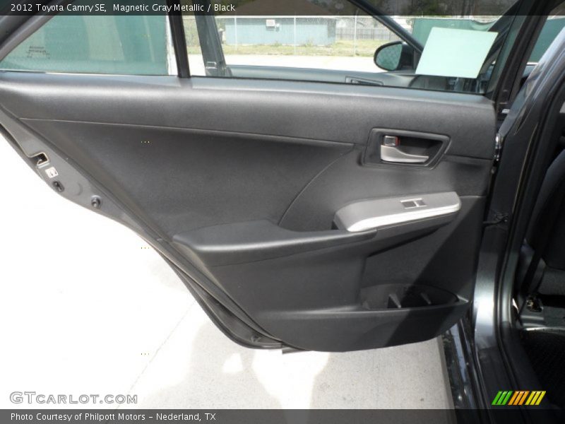 Magnetic Gray Metallic / Black 2012 Toyota Camry SE