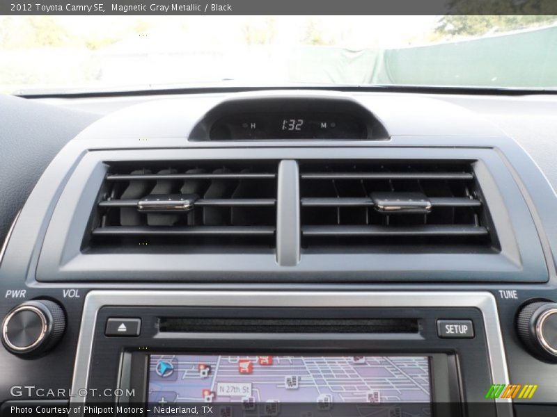 Magnetic Gray Metallic / Black 2012 Toyota Camry SE