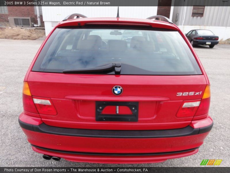 Electric Red / Natural Brown 2005 BMW 3 Series 325xi Wagon