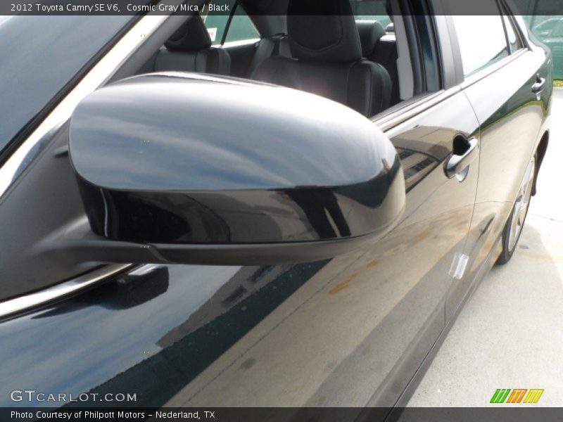 Cosmic Gray Mica / Black 2012 Toyota Camry SE V6