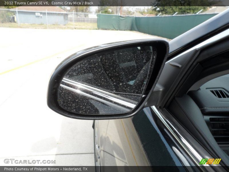 Cosmic Gray Mica / Black 2012 Toyota Camry SE V6