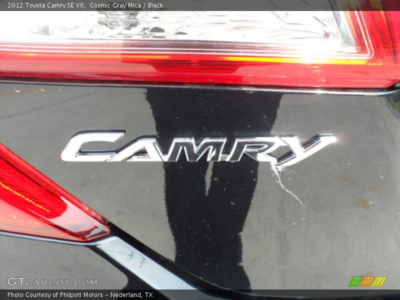 Cosmic Gray Mica / Black 2012 Toyota Camry SE V6