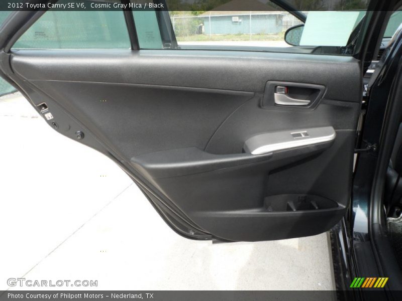 Cosmic Gray Mica / Black 2012 Toyota Camry SE V6
