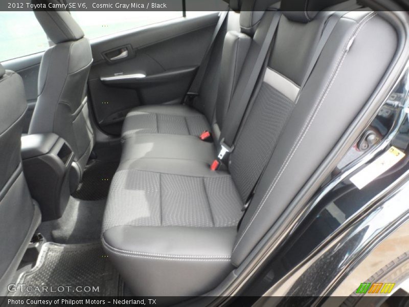 Cosmic Gray Mica / Black 2012 Toyota Camry SE V6