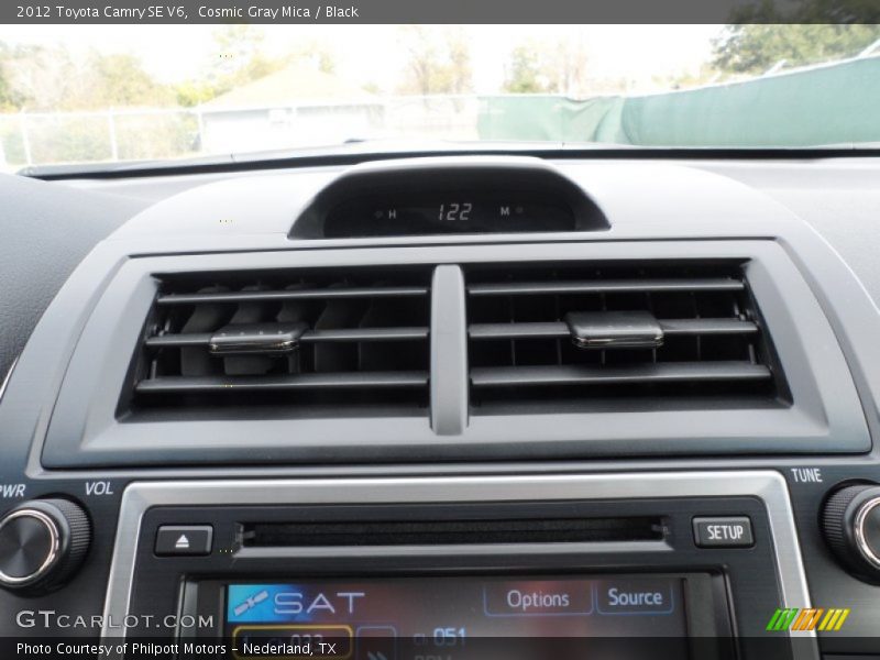 Cosmic Gray Mica / Black 2012 Toyota Camry SE V6