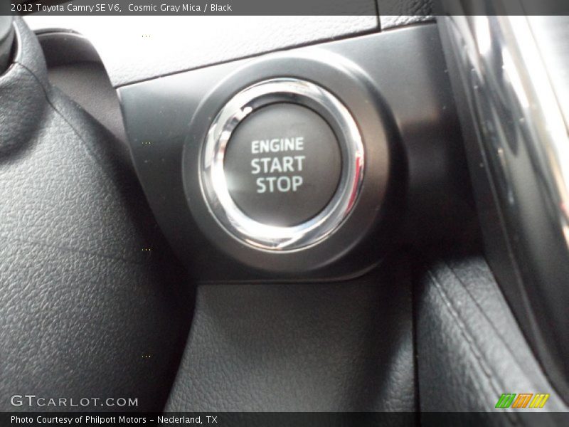 Cosmic Gray Mica / Black 2012 Toyota Camry SE V6