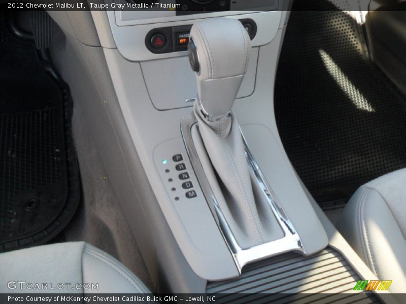 Taupe Gray Metallic / Titanium 2012 Chevrolet Malibu LT