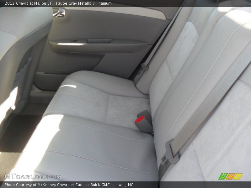 Taupe Gray Metallic / Titanium 2012 Chevrolet Malibu LT