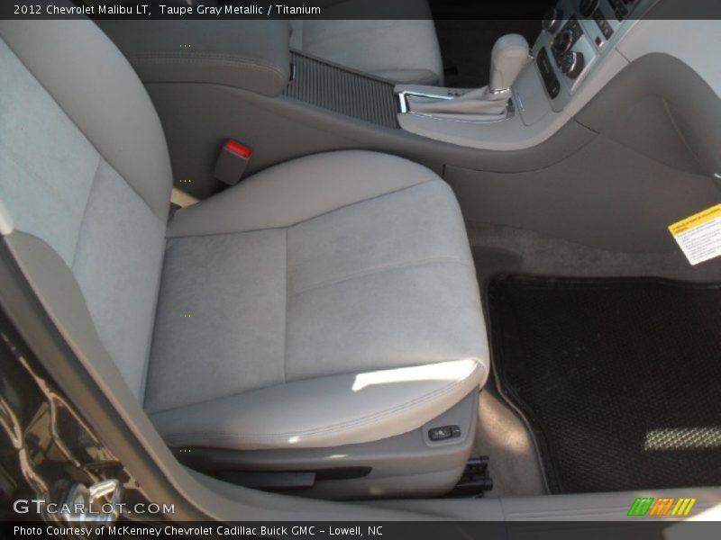 Taupe Gray Metallic / Titanium 2012 Chevrolet Malibu LT