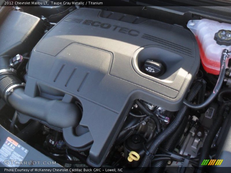 Taupe Gray Metallic / Titanium 2012 Chevrolet Malibu LT