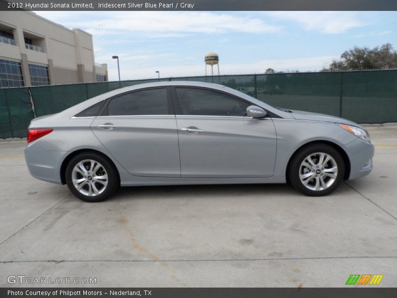 Iridescent Silver Blue Pearl / Gray 2012 Hyundai Sonata Limited