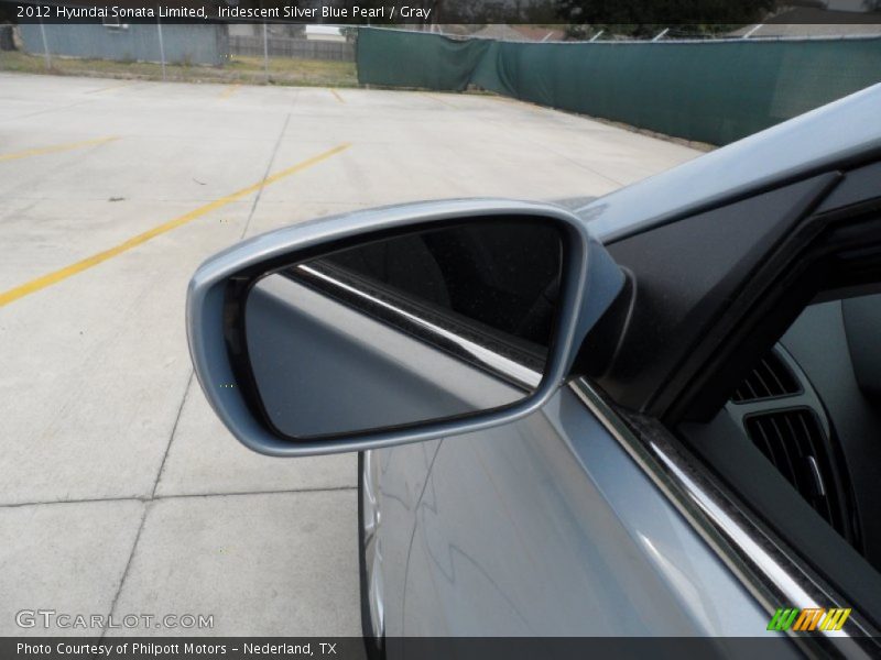 Iridescent Silver Blue Pearl / Gray 2012 Hyundai Sonata Limited