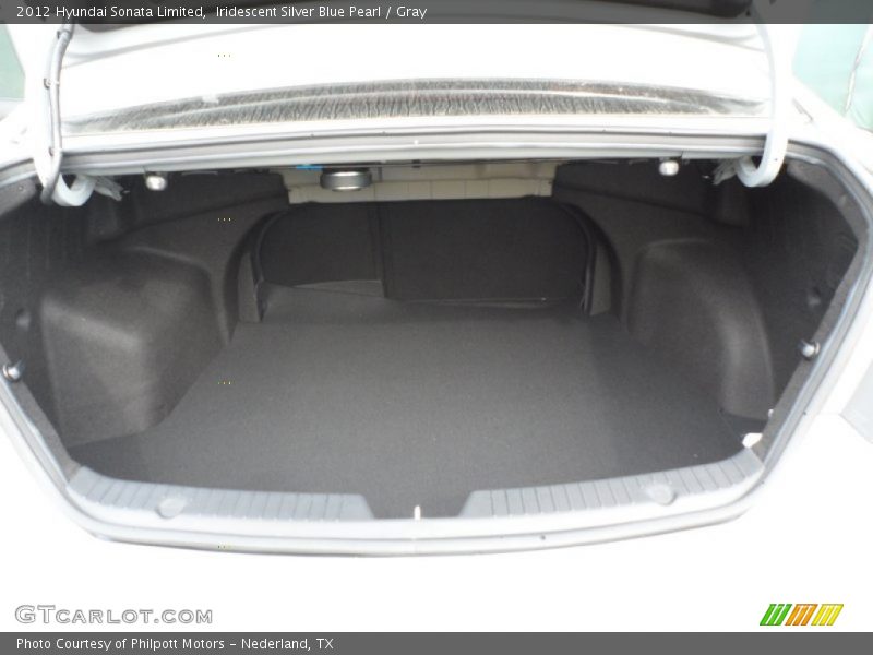 Iridescent Silver Blue Pearl / Gray 2012 Hyundai Sonata Limited