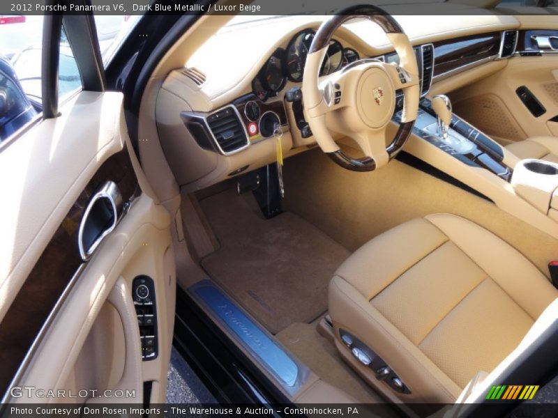  2012 Panamera V6 Luxor Beige Interior