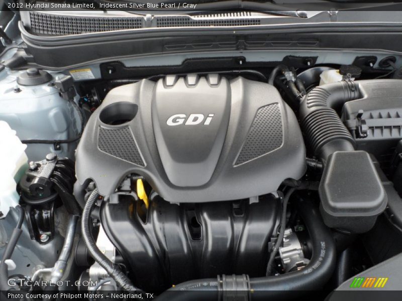 Iridescent Silver Blue Pearl / Gray 2012 Hyundai Sonata Limited