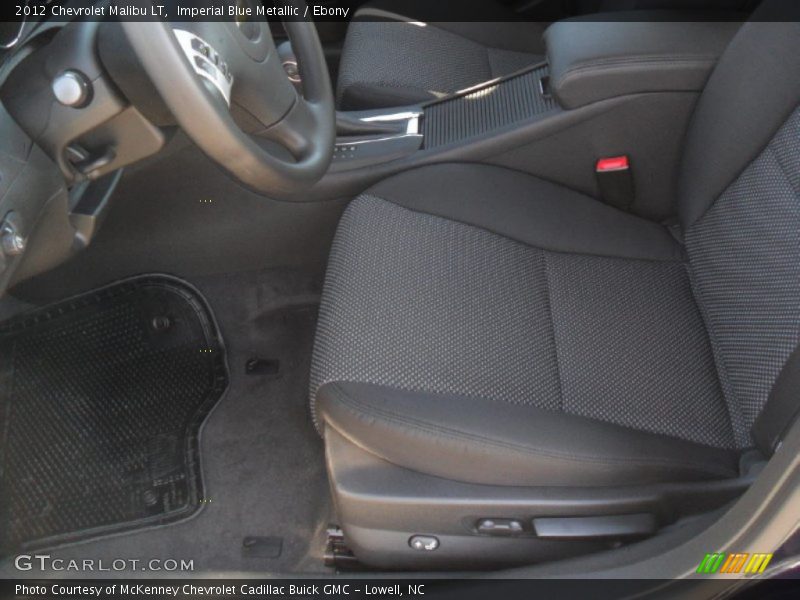 Imperial Blue Metallic / Ebony 2012 Chevrolet Malibu LT