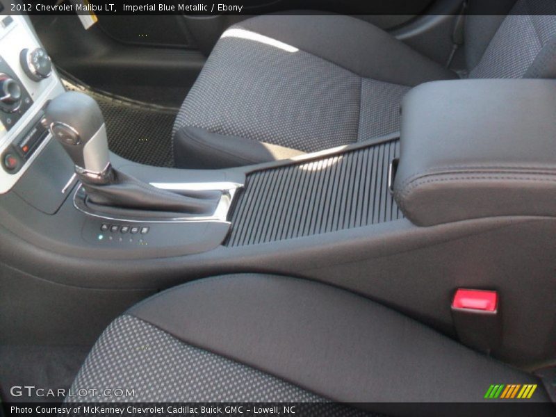 Imperial Blue Metallic / Ebony 2012 Chevrolet Malibu LT