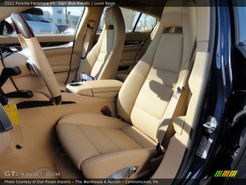  2012 Panamera V6 Luxor Beige Interior