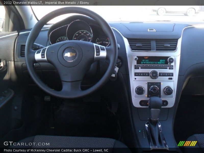 Imperial Blue Metallic / Ebony 2012 Chevrolet Malibu LT