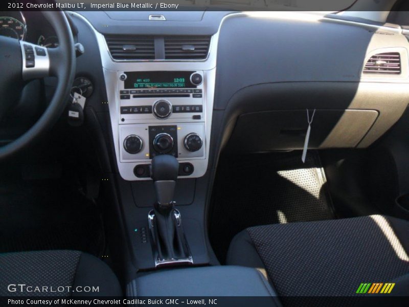 Imperial Blue Metallic / Ebony 2012 Chevrolet Malibu LT
