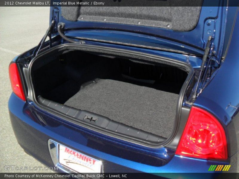 Imperial Blue Metallic / Ebony 2012 Chevrolet Malibu LT