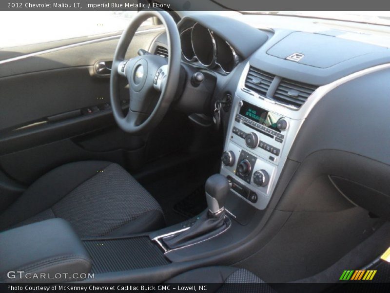 Imperial Blue Metallic / Ebony 2012 Chevrolet Malibu LT