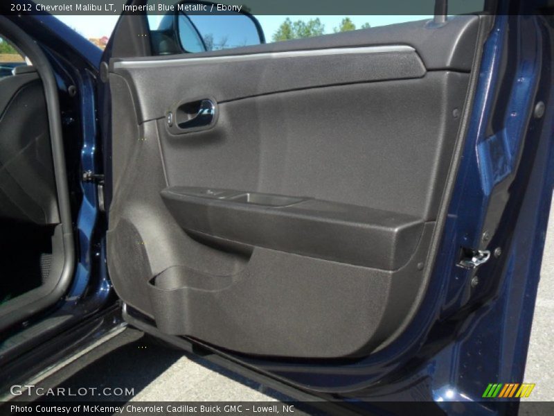 Imperial Blue Metallic / Ebony 2012 Chevrolet Malibu LT