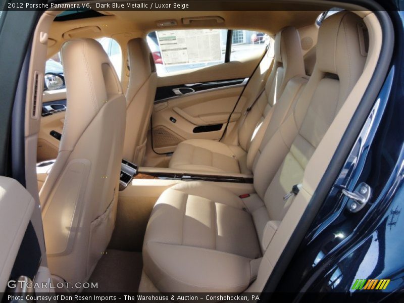  2012 Panamera V6 Luxor Beige Interior