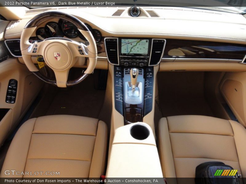 Dashboard of 2012 Panamera V6