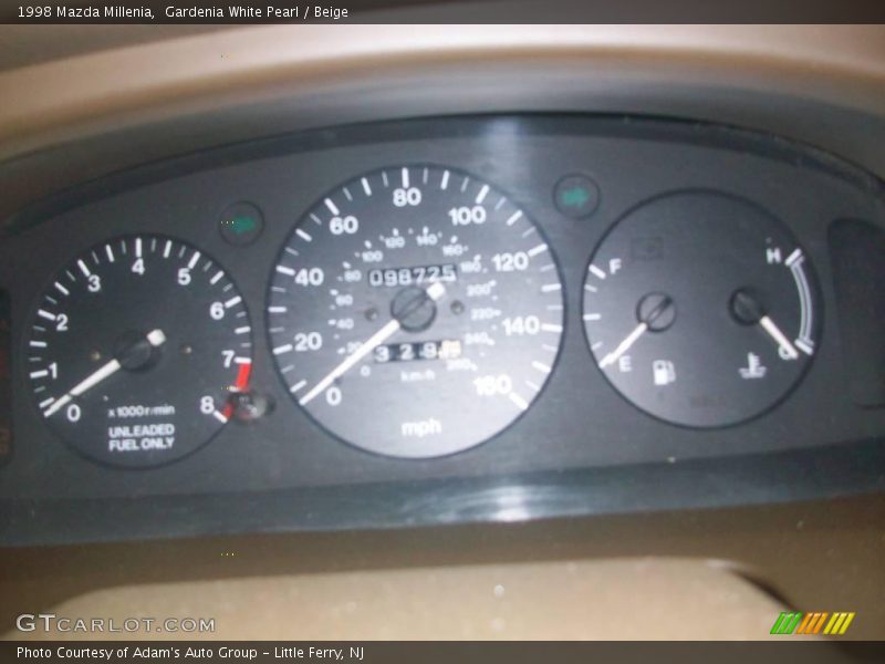 Gardenia White Pearl / Beige 1998 Mazda Millenia