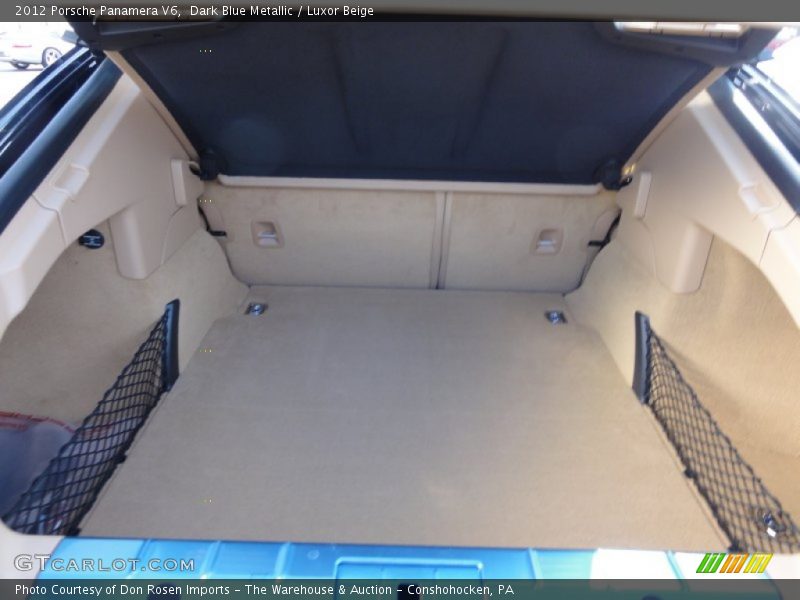  2012 Panamera V6 Trunk