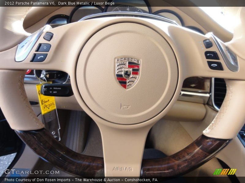  2012 Panamera V6 Steering Wheel