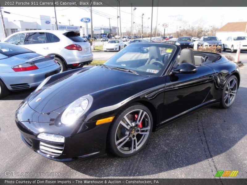 Front 3/4 View of 2012 911 Carrera 4S Cabriolet