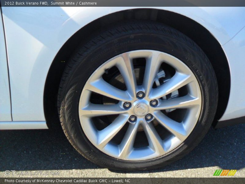 Summit White / Cashmere 2012 Buick Verano FWD