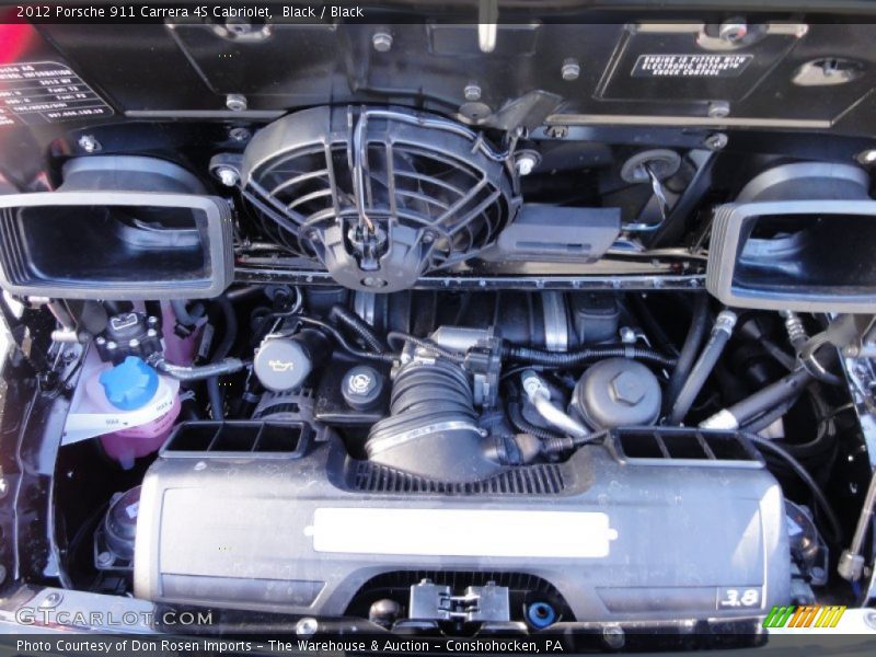  2012 911 Carrera 4S Cabriolet Engine - 3.8 Liter DFI DOHC 24-Valve VarioCam Plus Flat 6 Cylinder