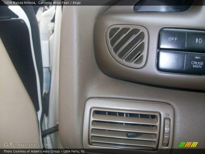 Gardenia White Pearl / Beige 1998 Mazda Millenia