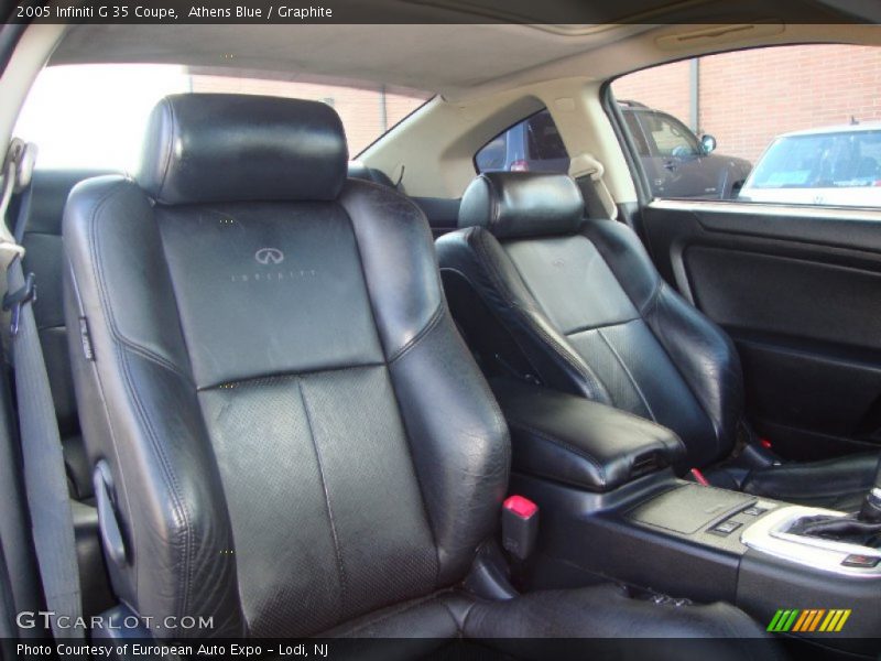 Athens Blue / Graphite 2005 Infiniti G 35 Coupe