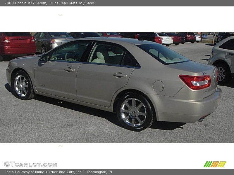 Dune Pearl Metallic / Sand 2008 Lincoln MKZ Sedan