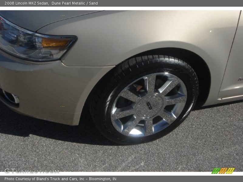Dune Pearl Metallic / Sand 2008 Lincoln MKZ Sedan