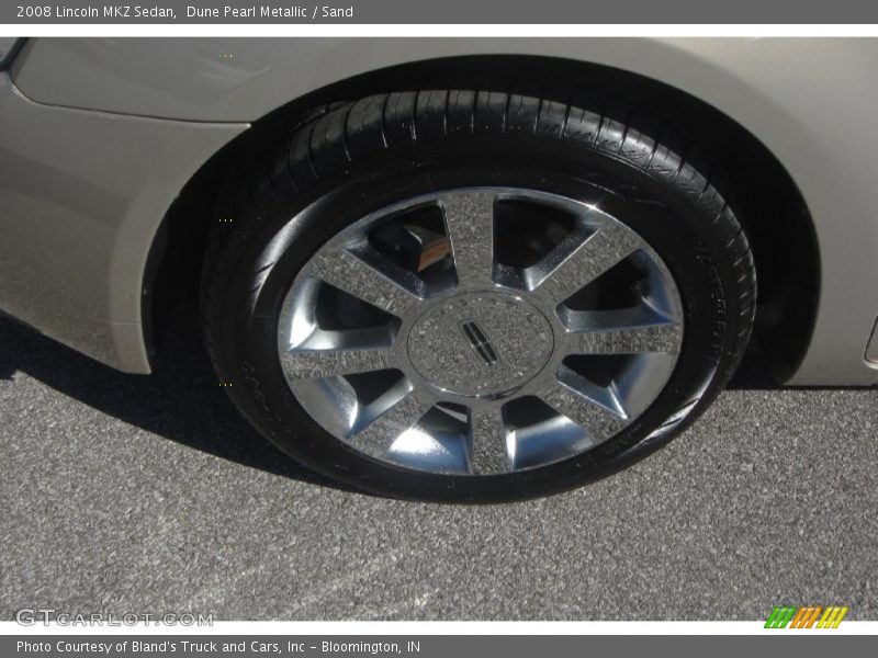 Dune Pearl Metallic / Sand 2008 Lincoln MKZ Sedan