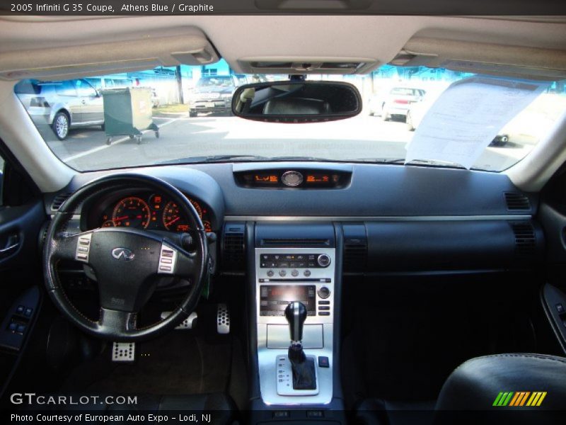 Athens Blue / Graphite 2005 Infiniti G 35 Coupe